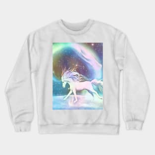 Unicorn Aurora Crewneck Sweatshirt